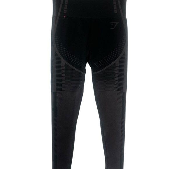 Gymshark Geo Seamless Leggings – Black (XS) - Picture 4 of 10
